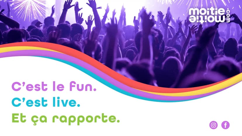 Tirages 50/50 et événements en présentiel : la combinaison gagnante