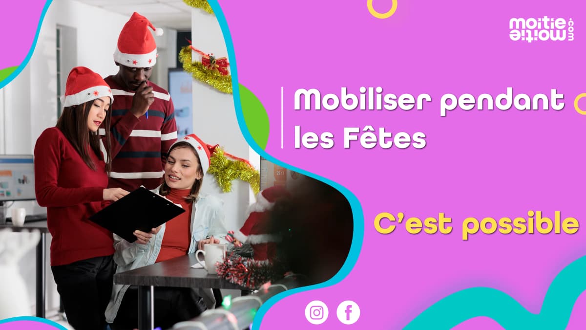 Comment mobiliser votre communauté pendant les Fêtes (même quand tout le monde est occupé)